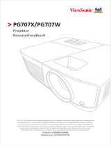 ViewSonic PG707X Benutzerhandbuch