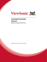 ViewSonic CDX5562 Benutzerhandbuch