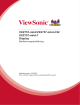 ViewSonic VX2757-MHD-S Benutzerhandbuch