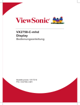 ViewSonic VX2758-C-MH-S Benutzerhandbuch
