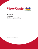ViewSonic XG2702 Benutzerhandbuch