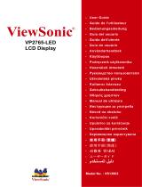 ViewSonic VP2765-LED Benutzerhandbuch