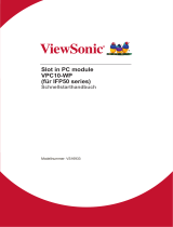 ViewSonic VPC10-WP-S Schnellstartanleitung