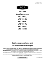 AGA eR3 100 and 160 Installationsanleitung