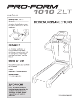NordicTrack T20.0 Treadmill Bedienungsanleitung