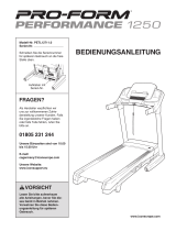 NordicTrack T 9.2 Treadmill Bedienungsanleitung