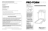 ProForm PETL6101 Bedienungsanleitung