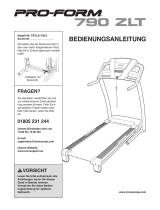 ProForm 790 Zlt Cwl Treadmill Bedienungsanleitung