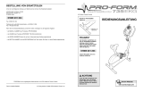 ProForm PFEVEX2983 Bedienungsanleitung