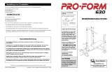 Pro-Form PFGGBE6308 Bedienungsanleitung