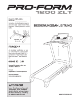 NordicTrack T9 Si Cwl Treadmill Bedienungsanleitung