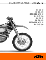 KTM 500 EXC 2012 Bedienungsanleitung