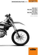 KTM 500 EXC-F Six Days 2020 Bedienungsanleitung