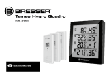 Bresser Temeo Hygro Quadro - thermo- and hygrometer Bedienungsanleitung