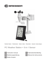 Bresser 7002571 PC Weather Station with 5-in-1 Sensor Bedienungsanleitung