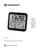 Bresser MyTime Meteotime LCD Wall Clock Bedienungsanleitung