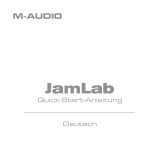 M-Audio Jamlab Schnellstartanleitung