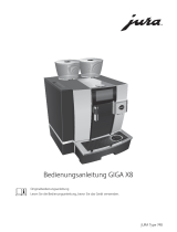 Jura GIGA X8 Bedienungsanleitung