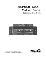 Martin DMX Interface Benutzerhandbuch