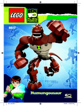 Lego Ben 10 Alien Force TM - Humungousaur 8517 Bedienungsanleitung