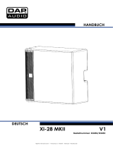 DAP Audio Xi-28 MKII Benutzerhandbuch
