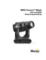 Martin MAC Encore Wash CLD Benutzerhandbuch