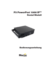 Martin P3 PowerPort 1000 IP Rental Benutzerhandbuch