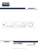 DAP Audio ZA-9120TU Bedienungsanleitung