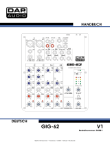 DAP Audio D2281 Benutzerhandbuch