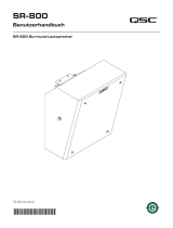 QSC SR-800 Benutzerhandbuch