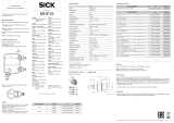 SICK MHF15 Optical level switch Bedienungsanleitung