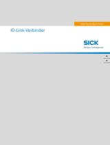 SICK IO-Link-Verbinder IO-Link Connector Mounting instructions