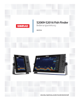 Simrad S2009-S2016 Bedienungsanleitung