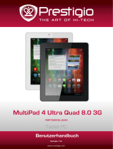 Prestigio MultiPad 4 Ultra Quad 8.0 3G - PMP7280D3G QUAD Bedienungsanleitung
