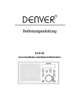 Denver DAB-46WHITE Benutzerhandbuch