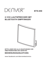 Denver BTS-650WHITE Benutzerhandbuch