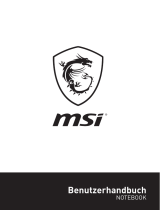 MSI GS63VR STEALTH PRO (7th Gen) (GEFORCE® GTX 1060) Bedienungsanleitung