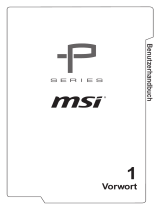 MSI P-Series Bedienungsanleitung