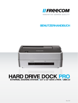 Freecom Hard Drive mDock Pro Benutzerhandbuch