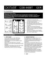 Denver CDB-440BT Benutzerhandbuch