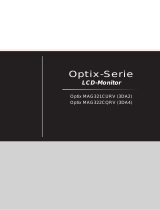 MSI Optix MAG322CQRV Bedienungsanleitung