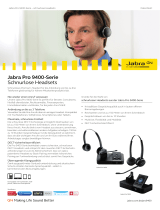 Jabra Pro 9400 Duo / Mono Datenblatt