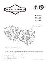 Simplicity WATER PUMP BRIGGS & STRATTON MODEL 073035-00 073010-01 073011-01 Benutzerhandbuch