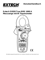 Extech Instruments EX820 Benutzerhandbuch