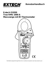 Extech Instruments EX830 Benutzerhandbuch