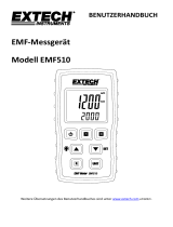 Extech Instruments EMF510 Benutzerhandbuch