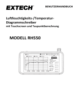 Extech Instruments RH550 Benutzerhandbuch