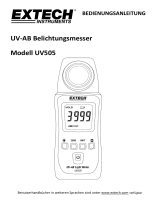 Extech Instruments UV505 Benutzerhandbuch