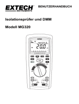 Extech Instruments MG320 Benutzerhandbuch