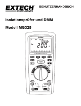 Extech Instruments MG325 Benutzerhandbuch